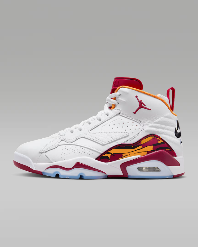 Nike Air Jordan Jumpman MVP 'Cardinal' DZ4475-168 Men's White Lifestyle Shoes