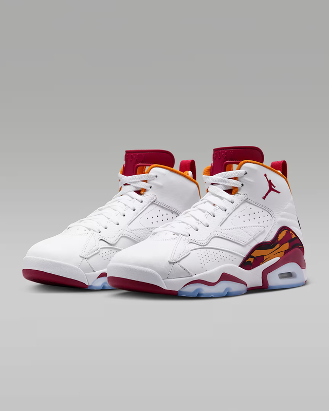 Nike Air Jordan Jumpman MVP 'Cardinal' DZ4475-168 Men's White Lifestyle Shoes