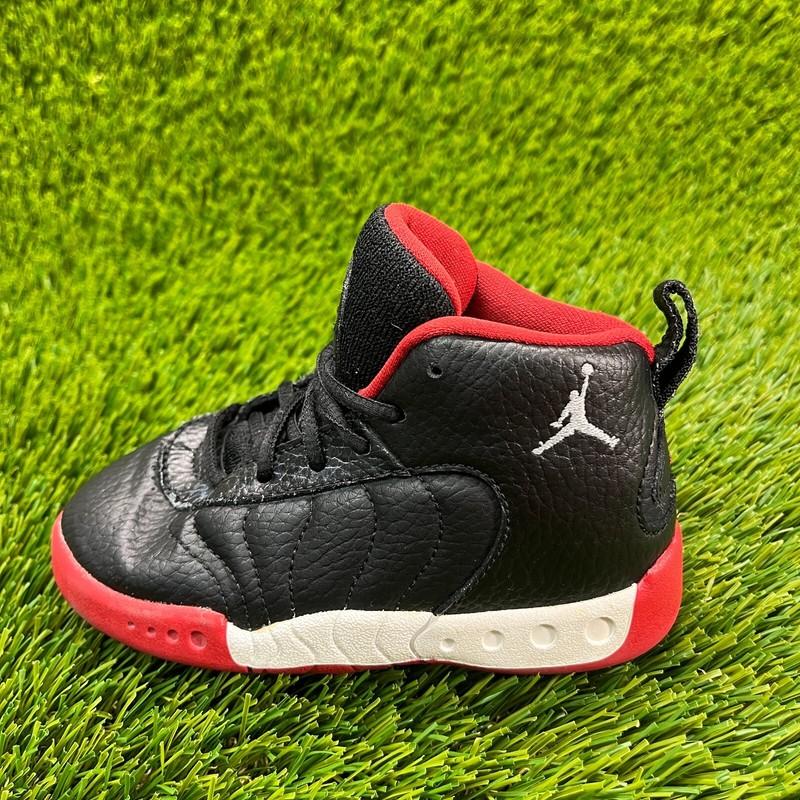 Nike Air Jordan Jumpman Pro Boys Size 8C Black Athletic Basketball Shoe Sneakers
