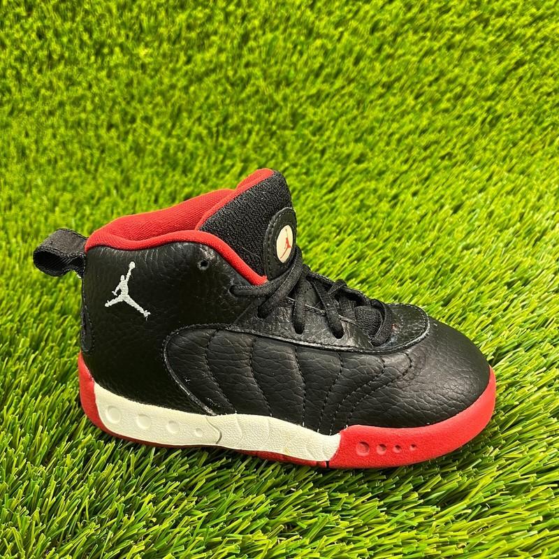 Nike Air Jordan Jumpman Pro Boys Size 8C Black Athletic Basketball Shoe Sneakers