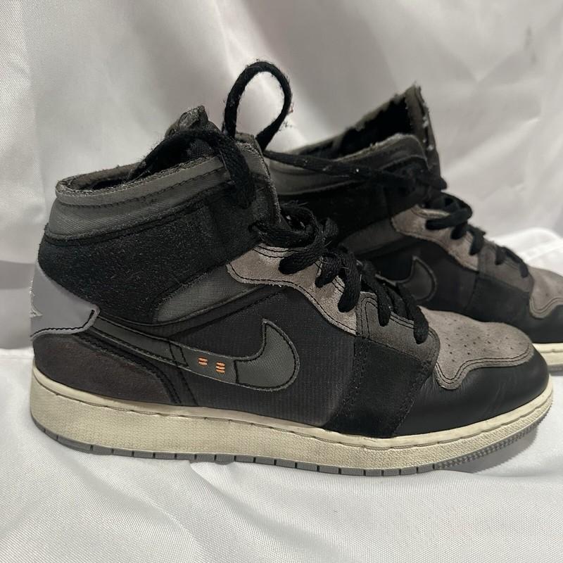 Nike Air Jordan Mid SE Craft GS Inside Out-black
