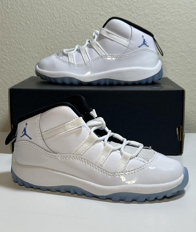 Nike Air Jordan Retro 11 Legend Blue 2024 Size 10C (378040-104) IV V III XI II