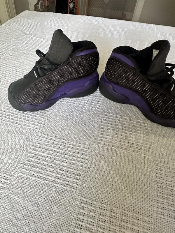 Nike Air Jordan Retro 13 - Black/Purple - Toddler 5C