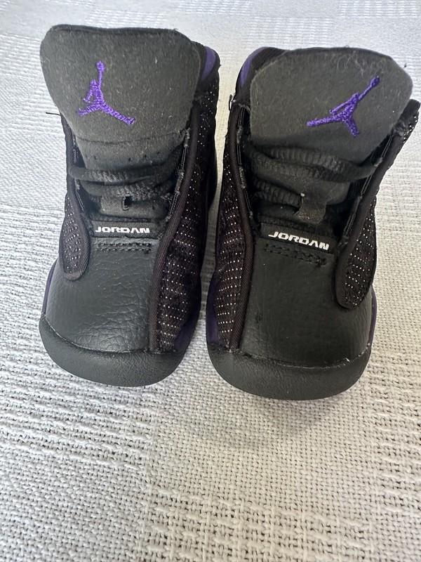 Nike Air Jordan Retro 13 - Black/Purple - Toddler 5C