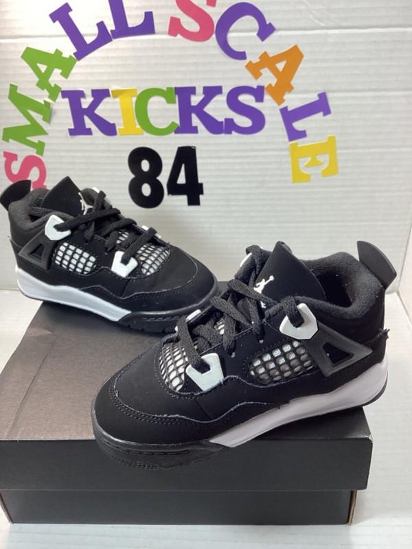 Nike Air Jordan Retro 4 “White Thunder Edition’ Toddler Size 9c