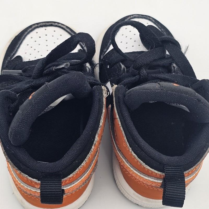 Nike Air Jordan Shoes Toddler 4C "Shattered Backboard" Sneakers 640735-058 EUC