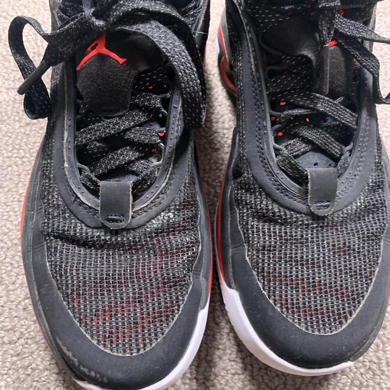 Nike Air Jordan Shoes Youth 6.5 Black Red Infrared 23 XXXVI Basketball