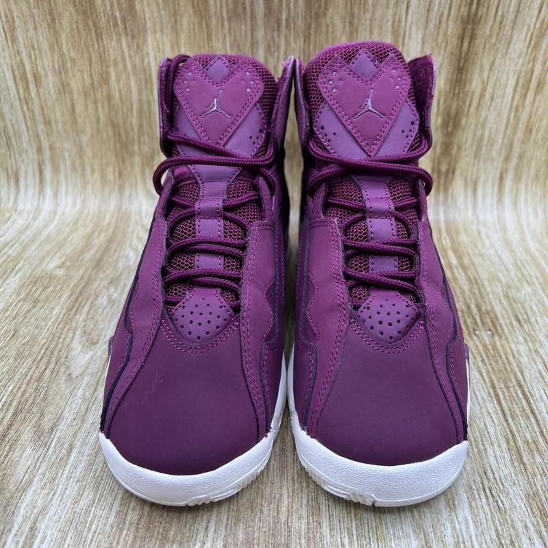 Nike Air Jordan True Flight Youth Size 5.5Y Women's 7 Shoes Plum Fog Sneakers