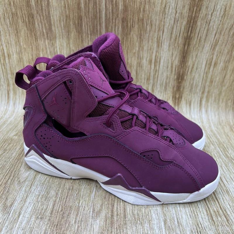 Nike Air Jordan True Flight Youth Size 5.5Y Women's 7 Shoes Plum Fog Sneakers