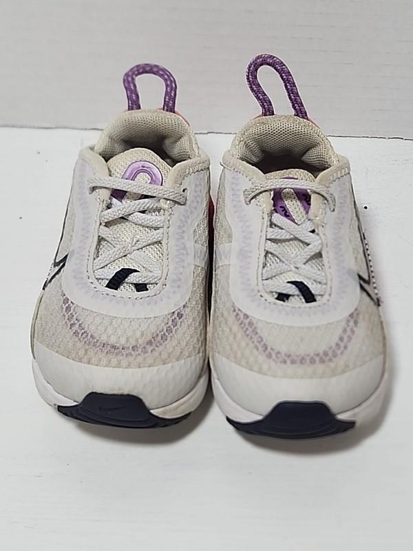 Nike Air Max 2090 White Pink Purple Infant Toddler Size 5C Shoes Sneakers