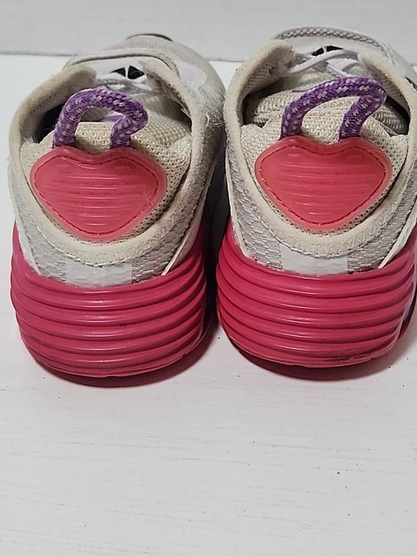 Nike Air Max 2090 White Pink Purple Infant Toddler Size 5C Shoes Sneakers