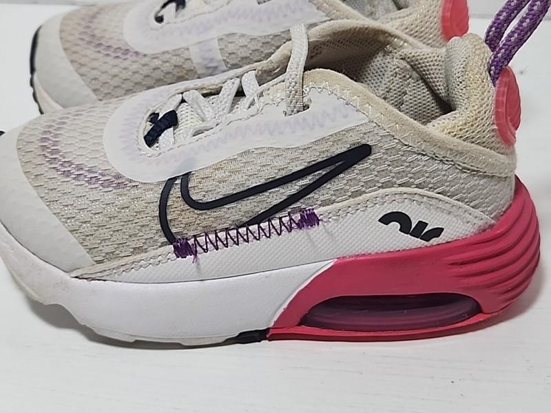 Nike Air Max 2090 White Pink Purple Infant Toddler Size 5C Shoes Sneakers
