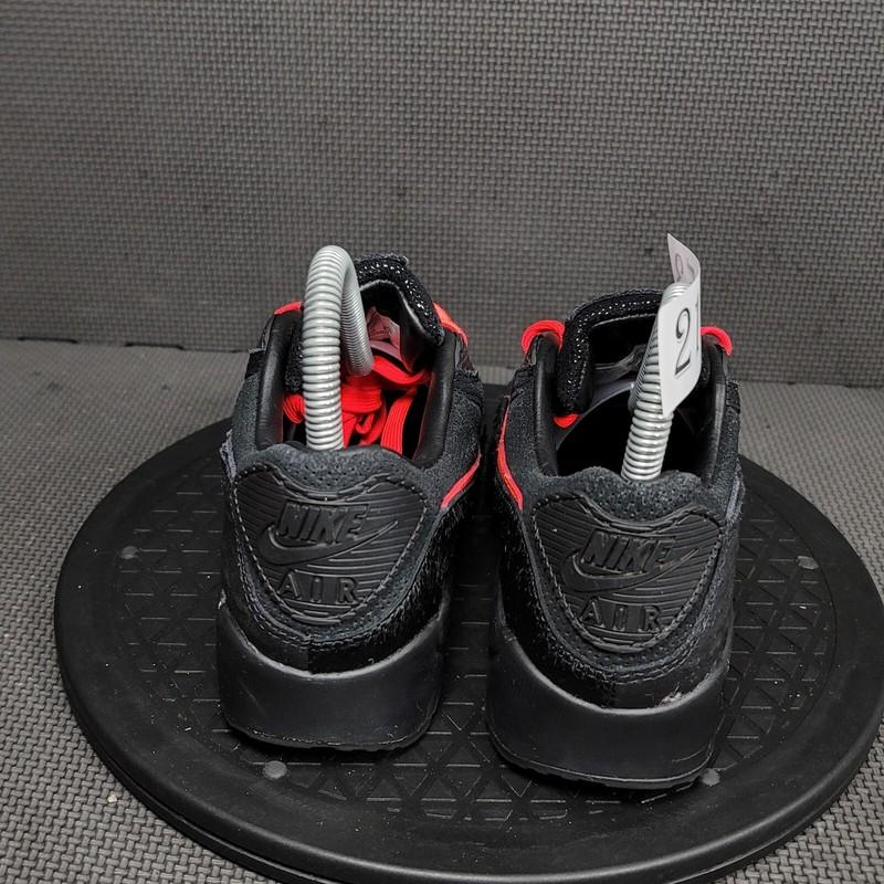 Nike Air Max 90 Animal Pack Shoes Youth Sz 4 Black Athletic Trainers Sneakers