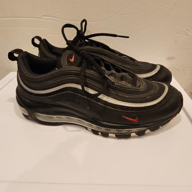 Nike Air Max 97 "Black/Sport Red" Sneakers