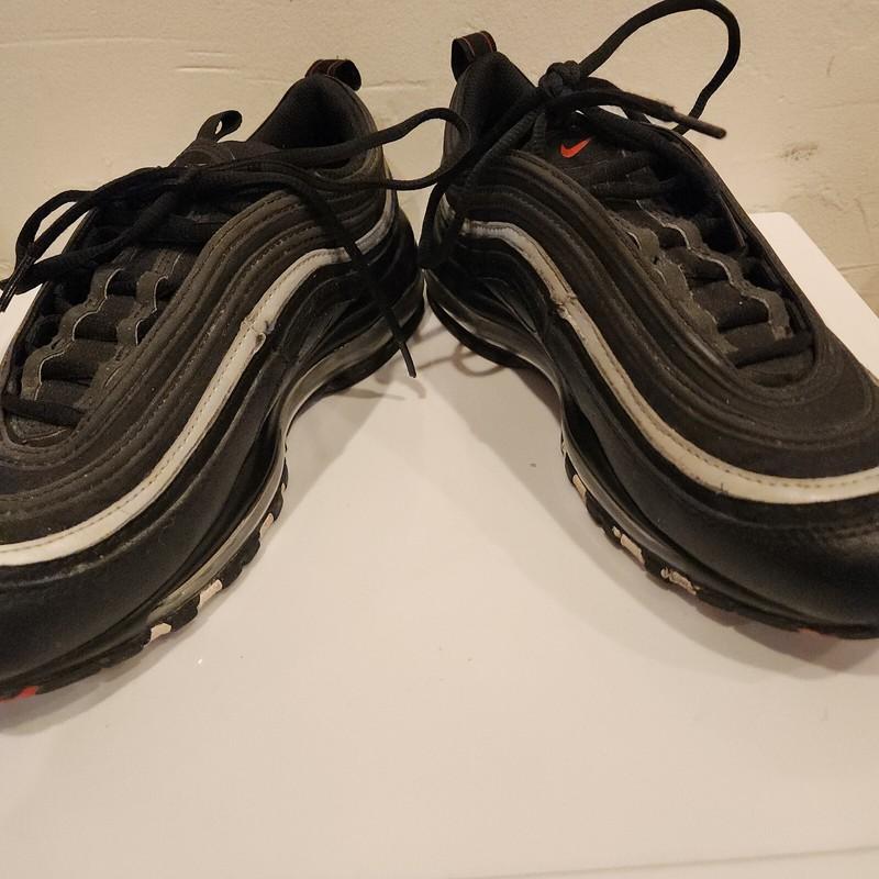 Nike Air Max 97 "Black/Sport Red" Sneakers