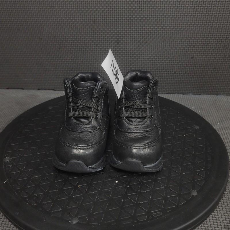 Nike Air Max Goadome Boots Toddler Sz 4 Black Booties