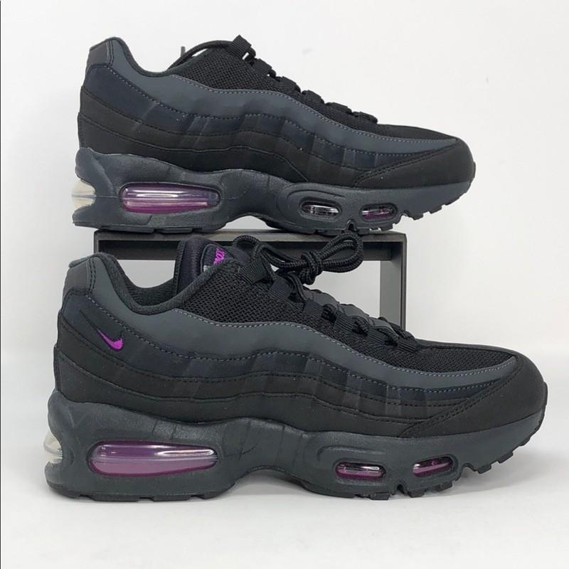 Nike Air Max (GS) Gradeschool Black Vivid Purple IH4476-001 Sneakers - Size 7Y