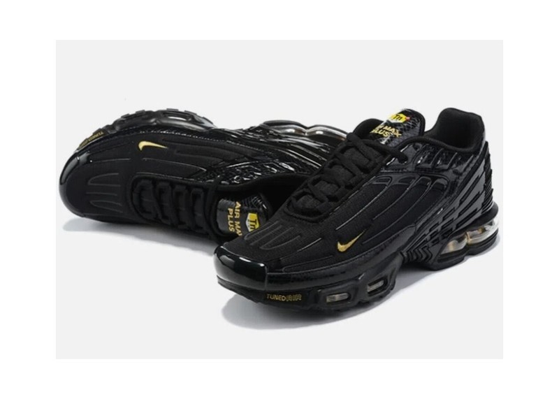 Nike Air Max Plus TN "Black Yellow" Running Sneakers US 7-11