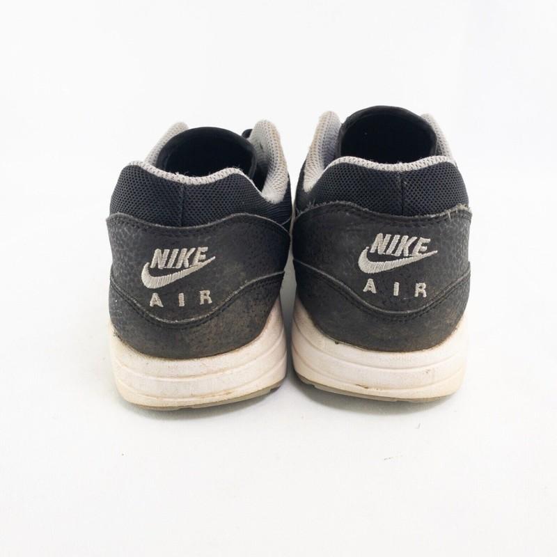 Nike Air Max Running Shoes Youth Kids 6.5 Black Gray Lace Up Athletic Sneakers