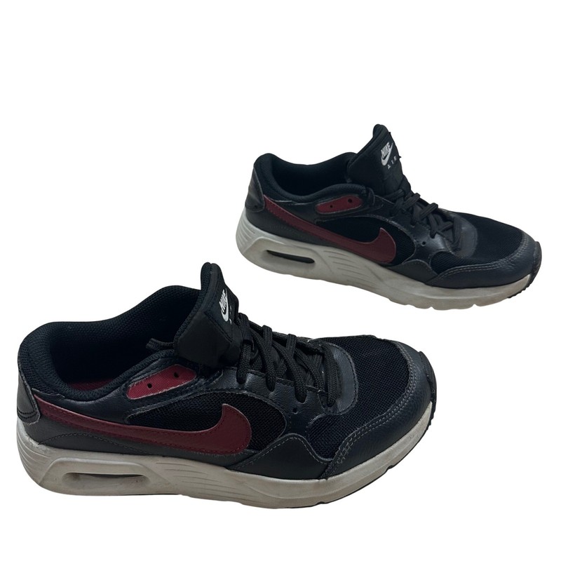 Nike Air Max SC Boys Sneakers Black Red CZ5358-009 Athletic Shoes Size 6Y