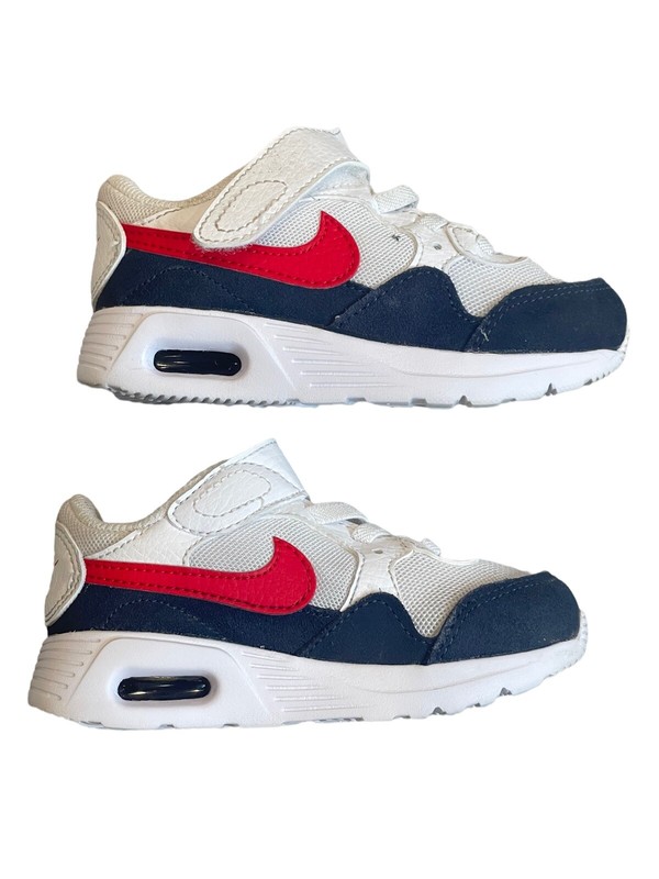 Nike Air Max SC TD Obsidian University Red White Blue CZ5361-103 Infant Size 7C