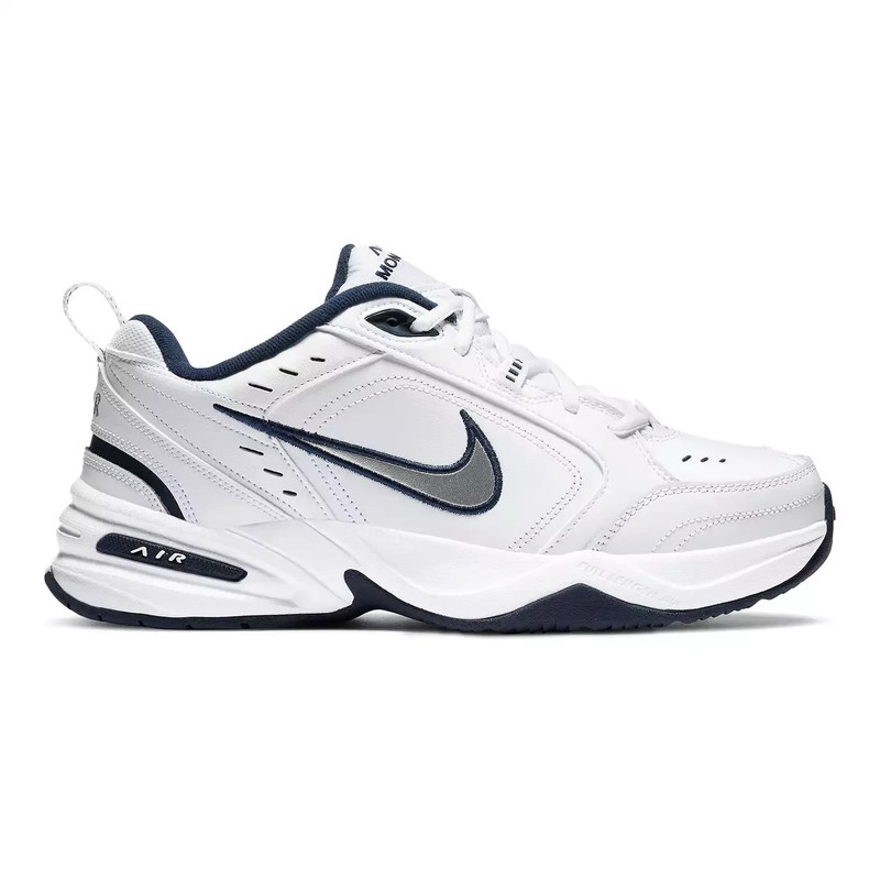 Nike Air Monarch IV Men's Cross-Training Shoes -White Navy [SALE]