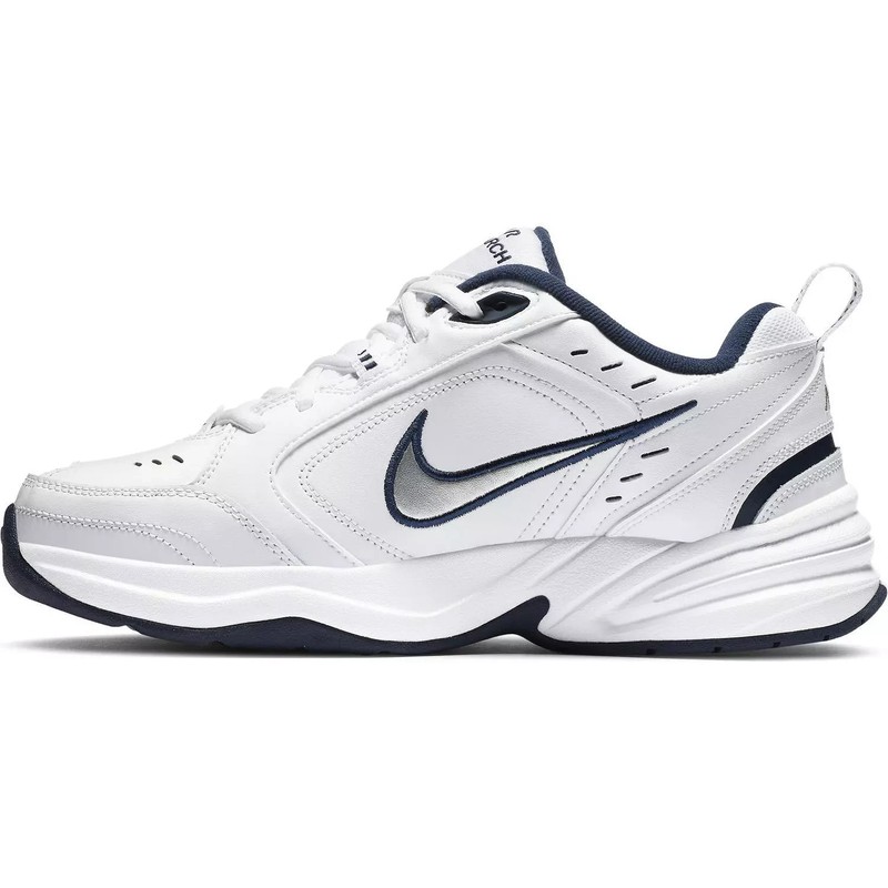 Nike Air Monarch IV Men's Cross-Training Shoes -White Navy [SALE]