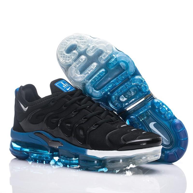 Nike Air VaporMax TN Plus Men's black and Blue sports shoes