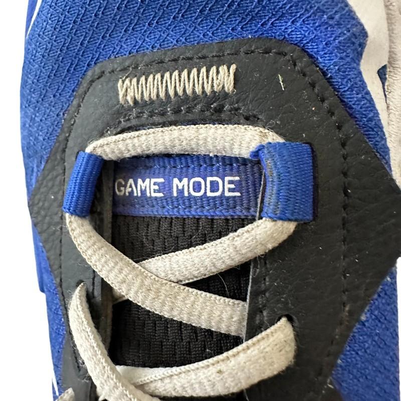 Nike Air Zoom Crossover Racer 4.5Y Blue White Black Boys Basketball Sneakers