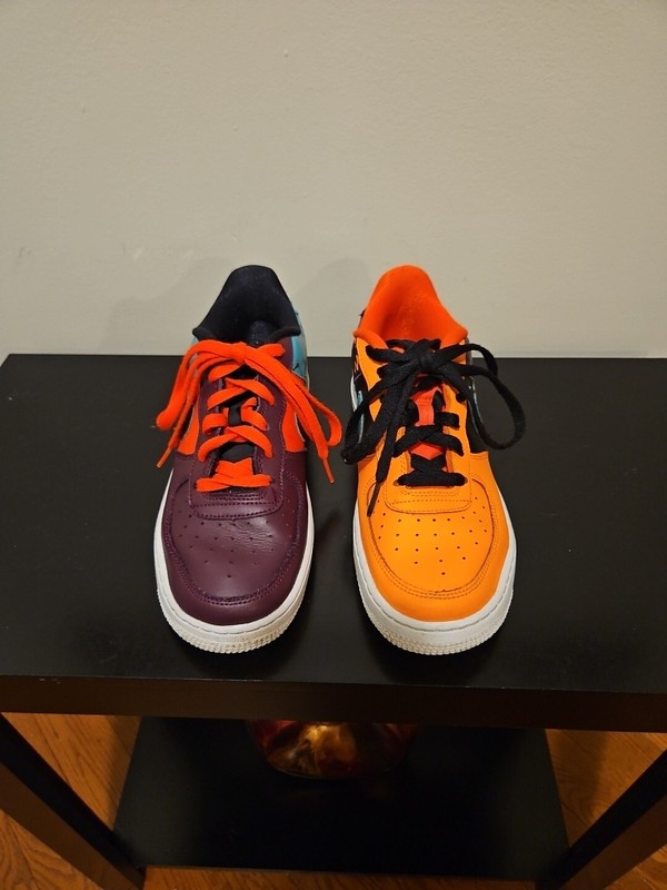 Nike Airforce One LV8 GS #AT3407-600 What The 90's Great Condition 