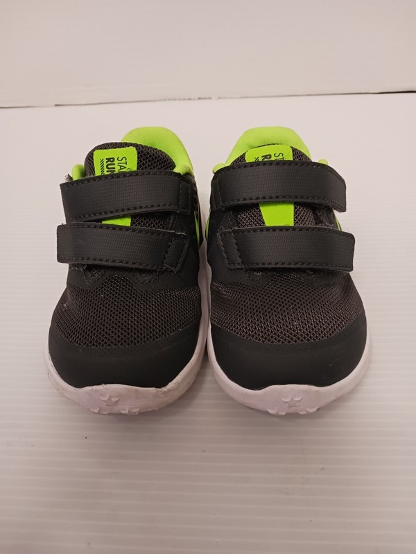 Nike AT1803-004 Star Runner 2 TDV Sneakers Toddler Shoes Grey Green Size 5C