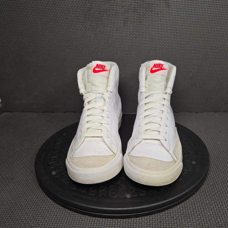 Nike Blazer '77 Multi Swoosh Shoes Youth Sz 5 White Sneakers Trainers