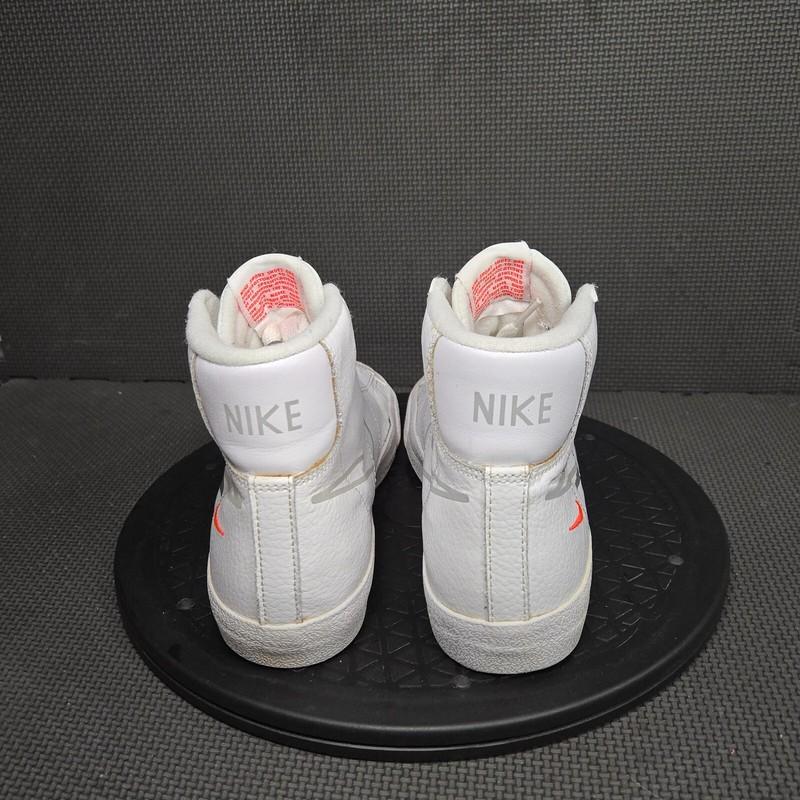 Nike Blazer '77 Multi Swoosh Shoes Youth Sz 5 White Sneakers Trainers