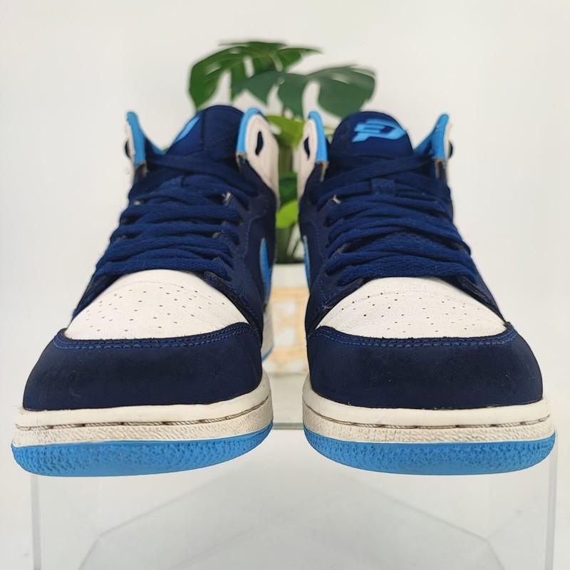 Nike Boy’s Air Jordan 1 Retro High Chris Paul CP3 GS Blue Leather Size 4.5Y