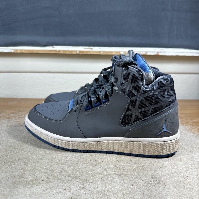 Nike Boys Air Jordan 1 Flight 3 PRM 729518-004 Blue Basketball Shoes Sneaker 5Y