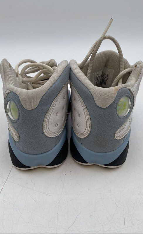 Nike Boys Air Jordan 13 Retro White High Top Lace-Up Sneaker Shoes Size 11C