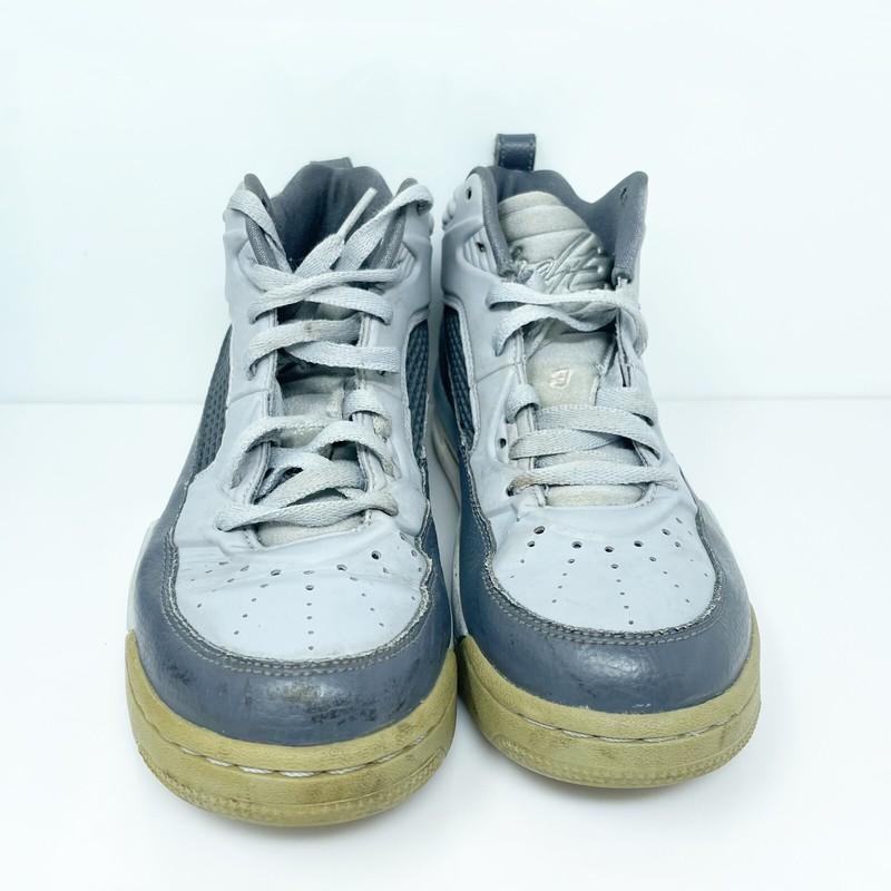 Nike Boys Air Jordan Flight 9.5 654975-006 Gray Basketball Shoes Sneakers Sz 5Y