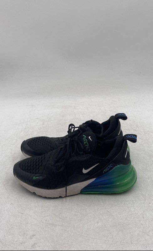Nike Boys Air Max 270 FZ4356-001 Black Lace-Up Sneaker Shoes Size 6.5Y