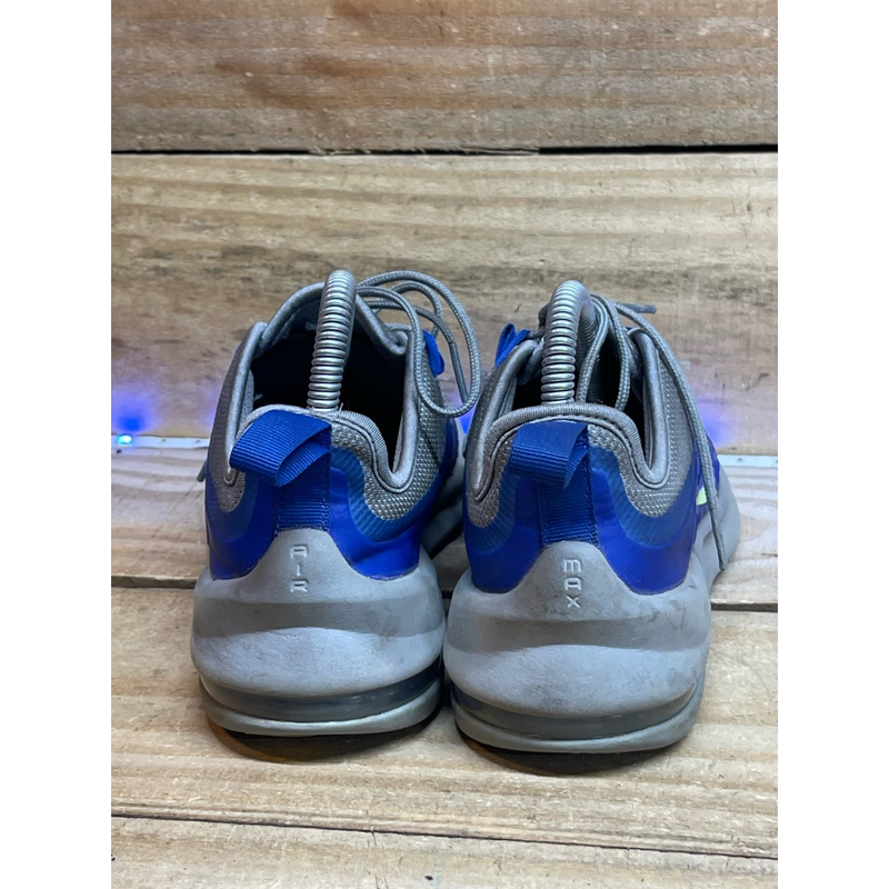 Nike Boys Air Max Axis Sneaker Athletic Blue Gray CZ9700-001 Low Top Lace Up 4Y