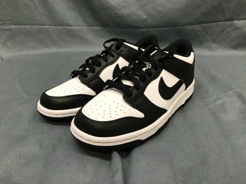 Nike Boys Dunk Low (PS) Sneakers Leather Panda Edition Size 12 NEW NO BOX