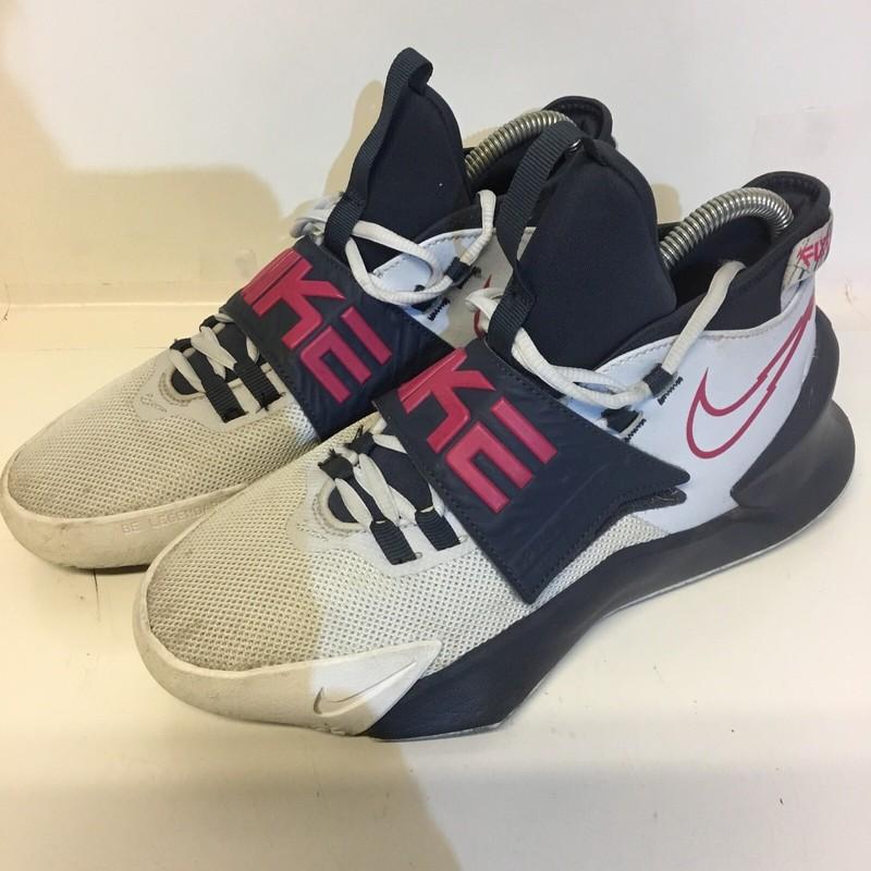 Nike Boys Future Court 3 CT2866-05 Red-White-Blue Basketball Shoes Size 6.5Y