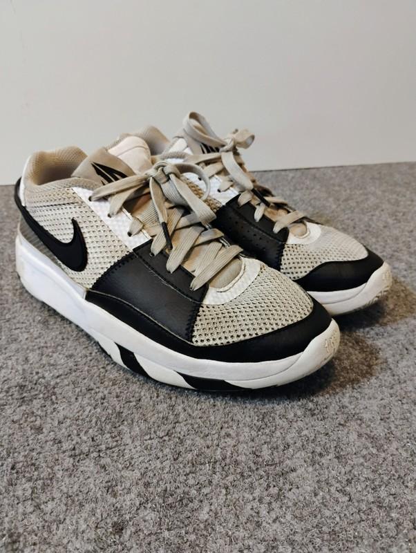 Nike Boys Ja Morant 1 Basketball Shoes White/Black/White US 6.5Y DX2294-102
