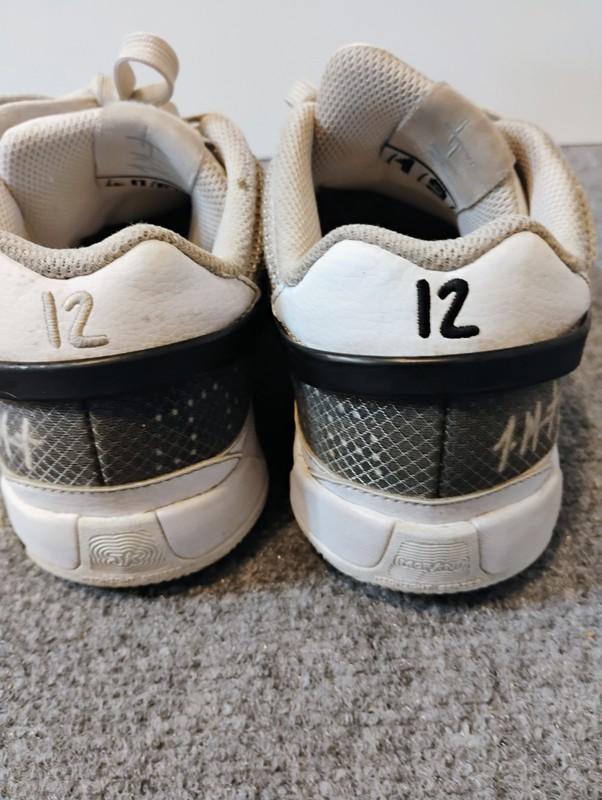 Nike Boys Ja Morant 1 Basketball Shoes White/Black/White US 6.5Y DX2294-102