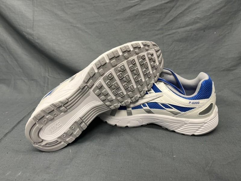 Nike Boys P-6000 (GS) Sneakers Mesh White Blue Size 7 NEW NO BOX