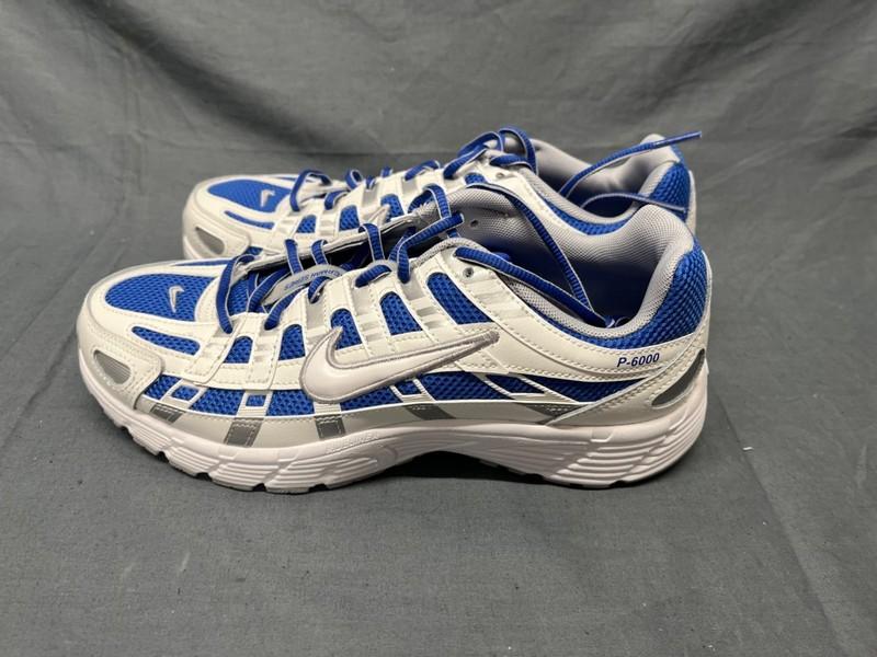 Nike Boys P-6000 (GS) Sneakers Mesh White Blue Size 7 NEW NO BOX