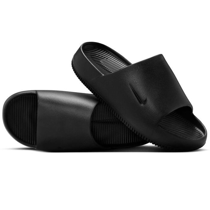NIKE Calm Womens Slide Sandals Color: Black
