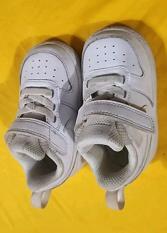 Nike Court Borough Low 2 BQ5453-100 Sneakers Shoes White Unisex Toddler Size 4C