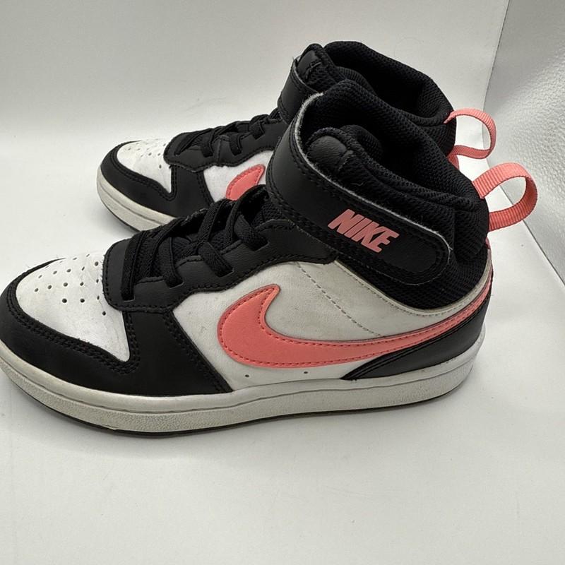 Nike Court Borough Mid 2 Black Sunset Pulse Size 13.5C