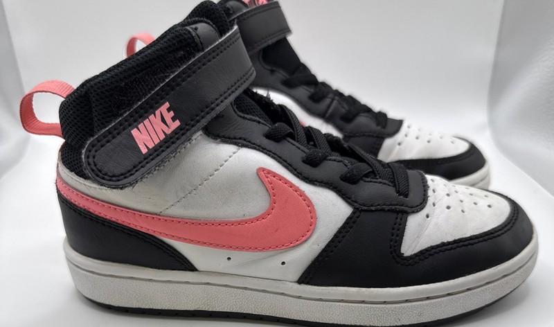 Nike Court Borough Mid 2 Black Sunset Pulse Size 13.5C
