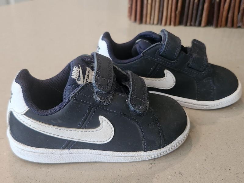 Nike Court Royale Leather Toddler Size 6C Navy Blue Shoes Sneakers